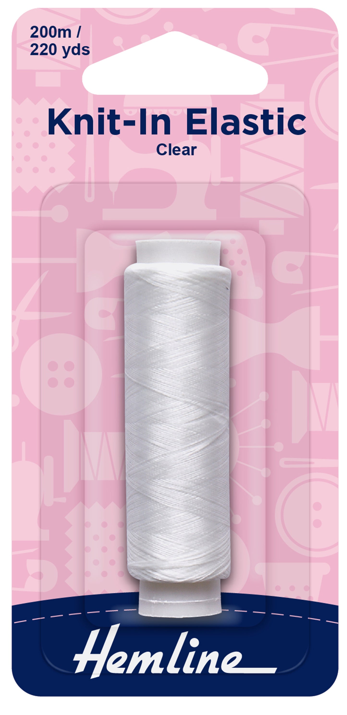 Hemline knitting Elastic