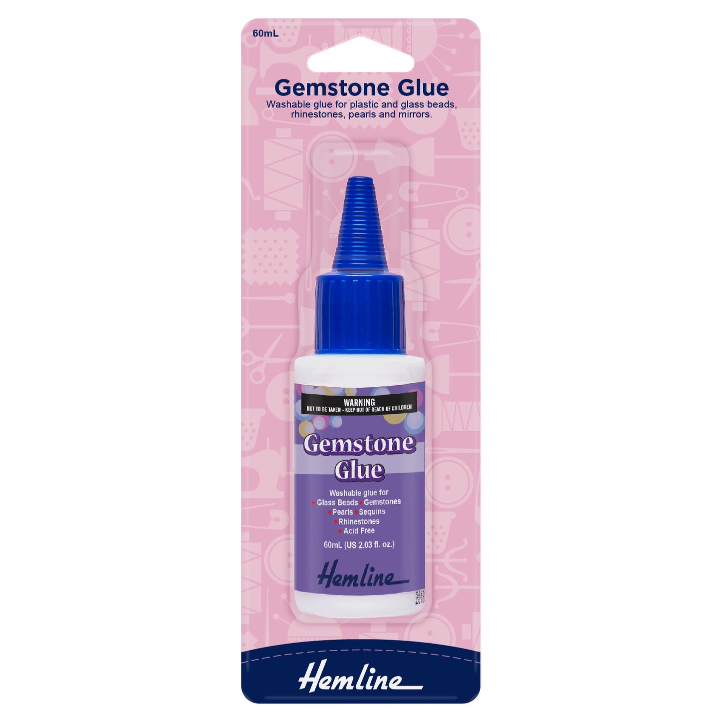 Hemline Gemstone Glue