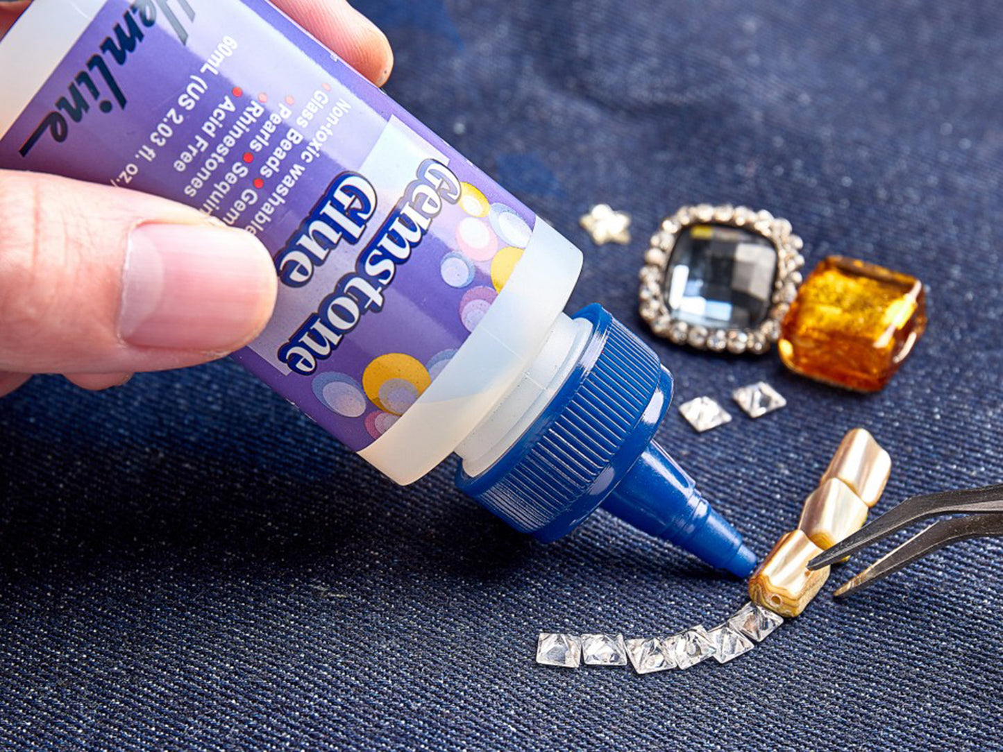 Hemline Gemstone Glue