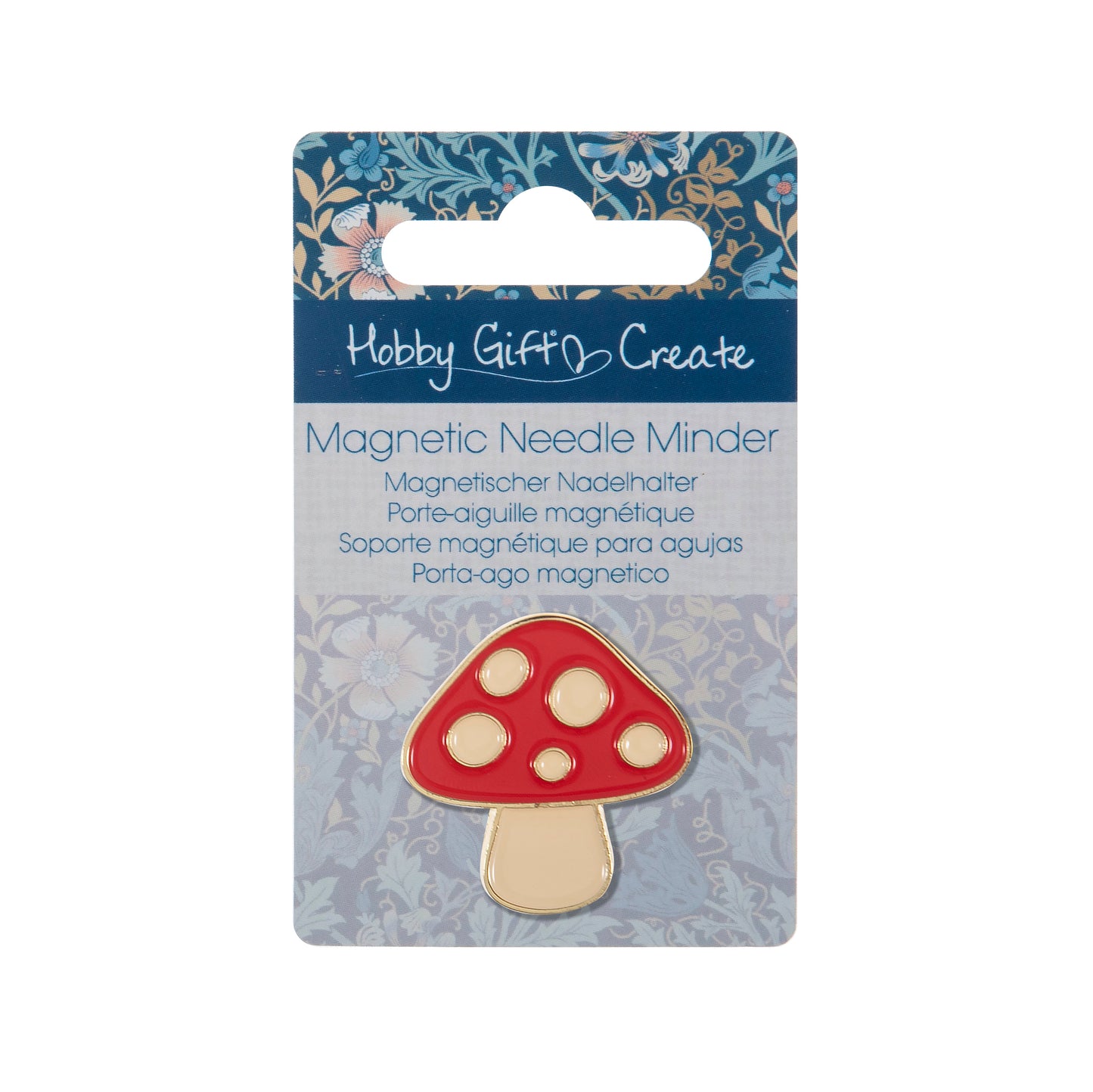 Magnetic Needle Minder - Toadstool