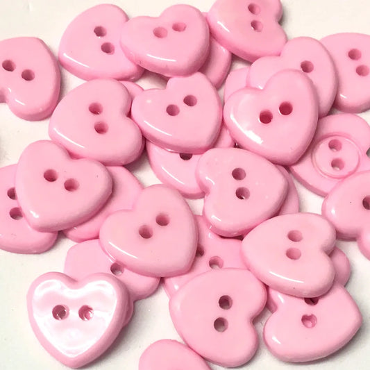 Buttons  Heart 14mm