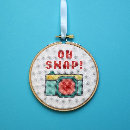 Camera Cross Stitch Kit