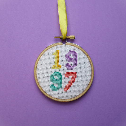 Number Cross Stitch Kit