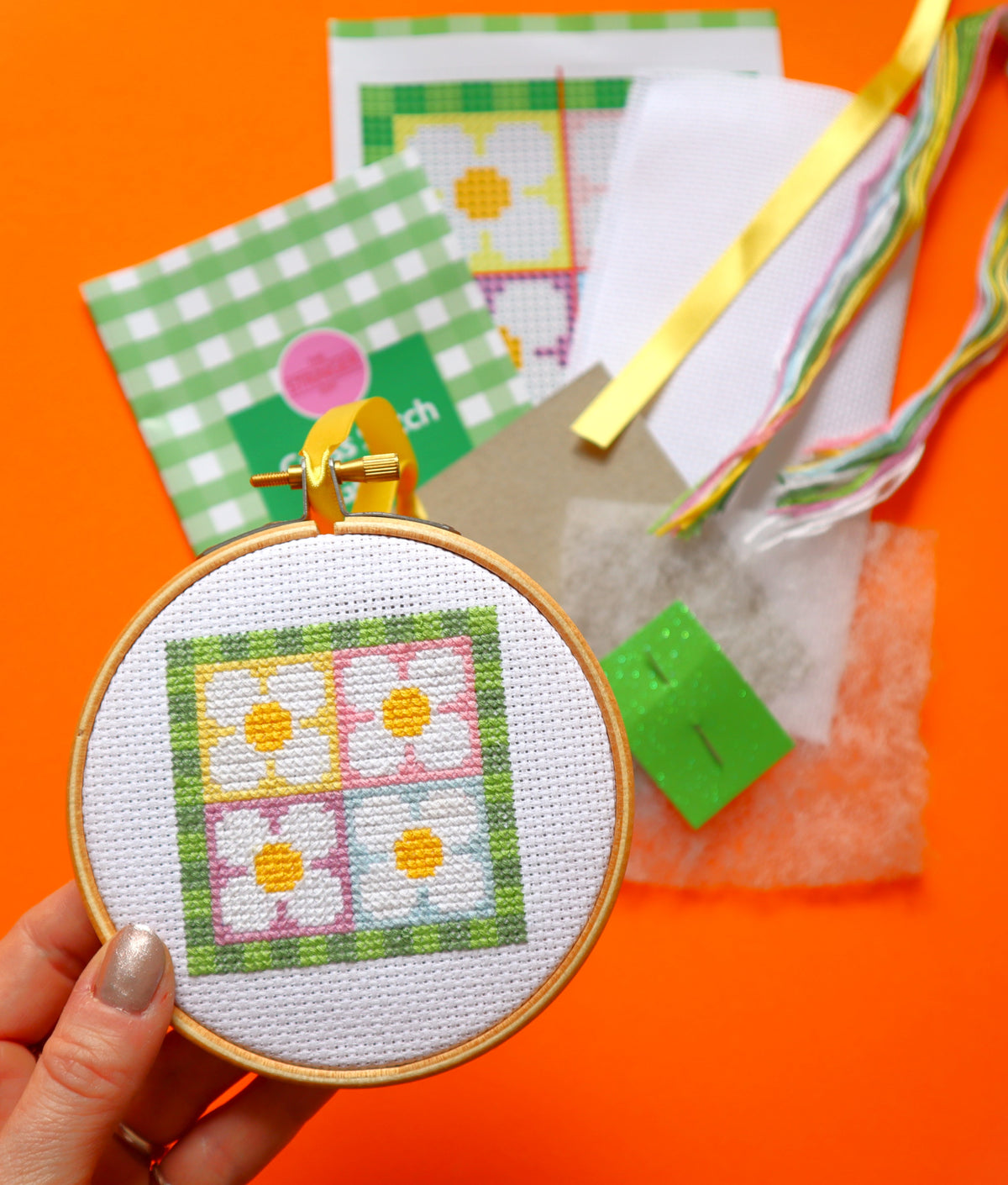 Flower Cross Stitch Kit