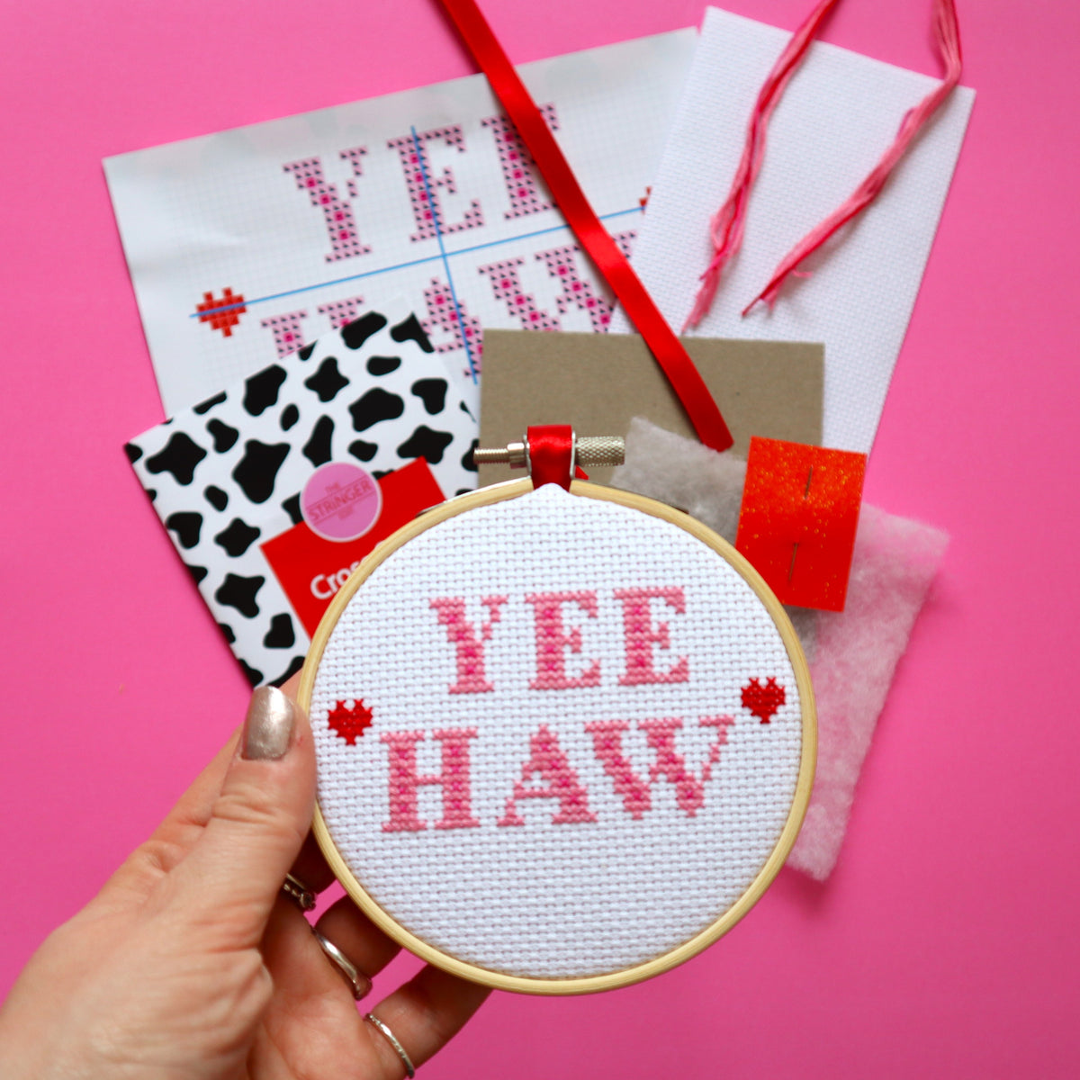Yeehaw Cross Stitch Kit