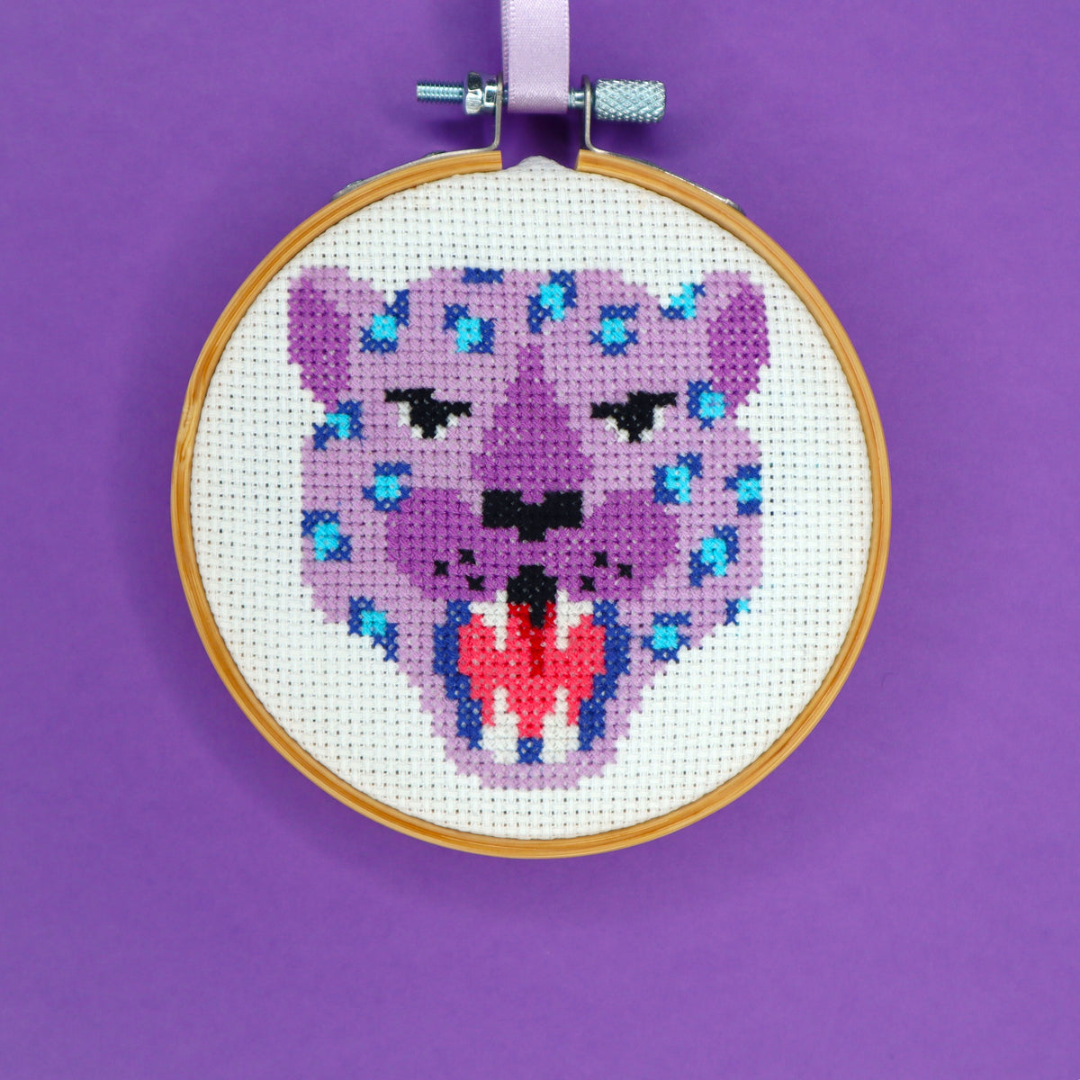 Leopard Cross Stitch Kit