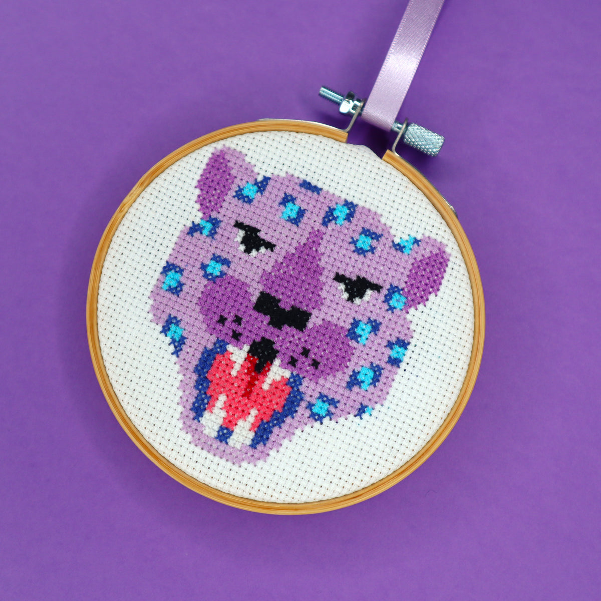 Leopard Cross Stitch Kit