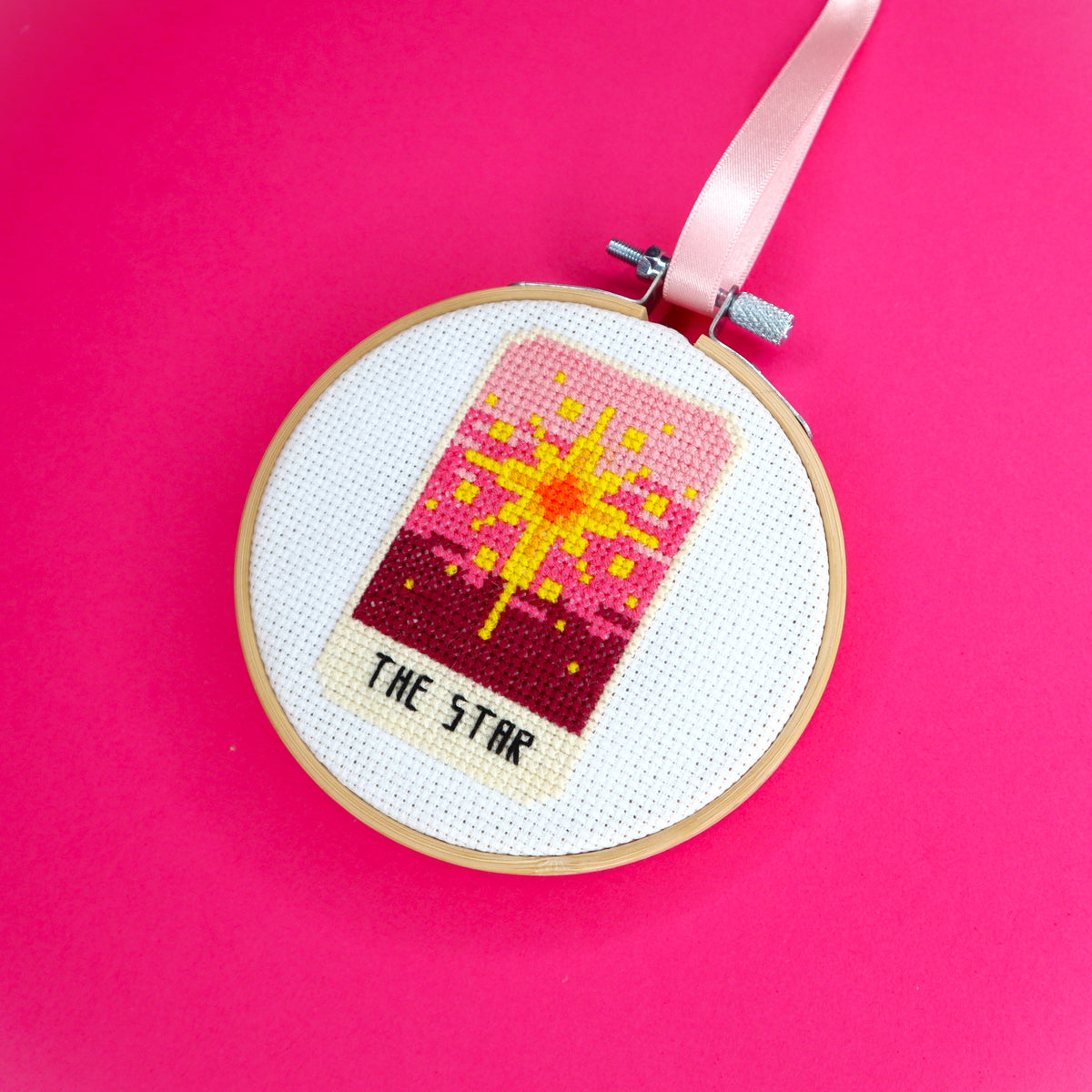 The Star Tarot Card Cross Stitch Kit