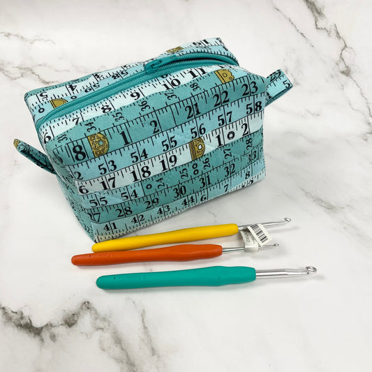 Crochet Hook Storage Bag - Tape Measure - Handmade By Us