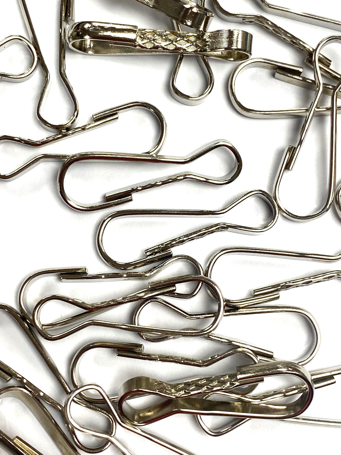 Metal Spring Hook 31mm Silver