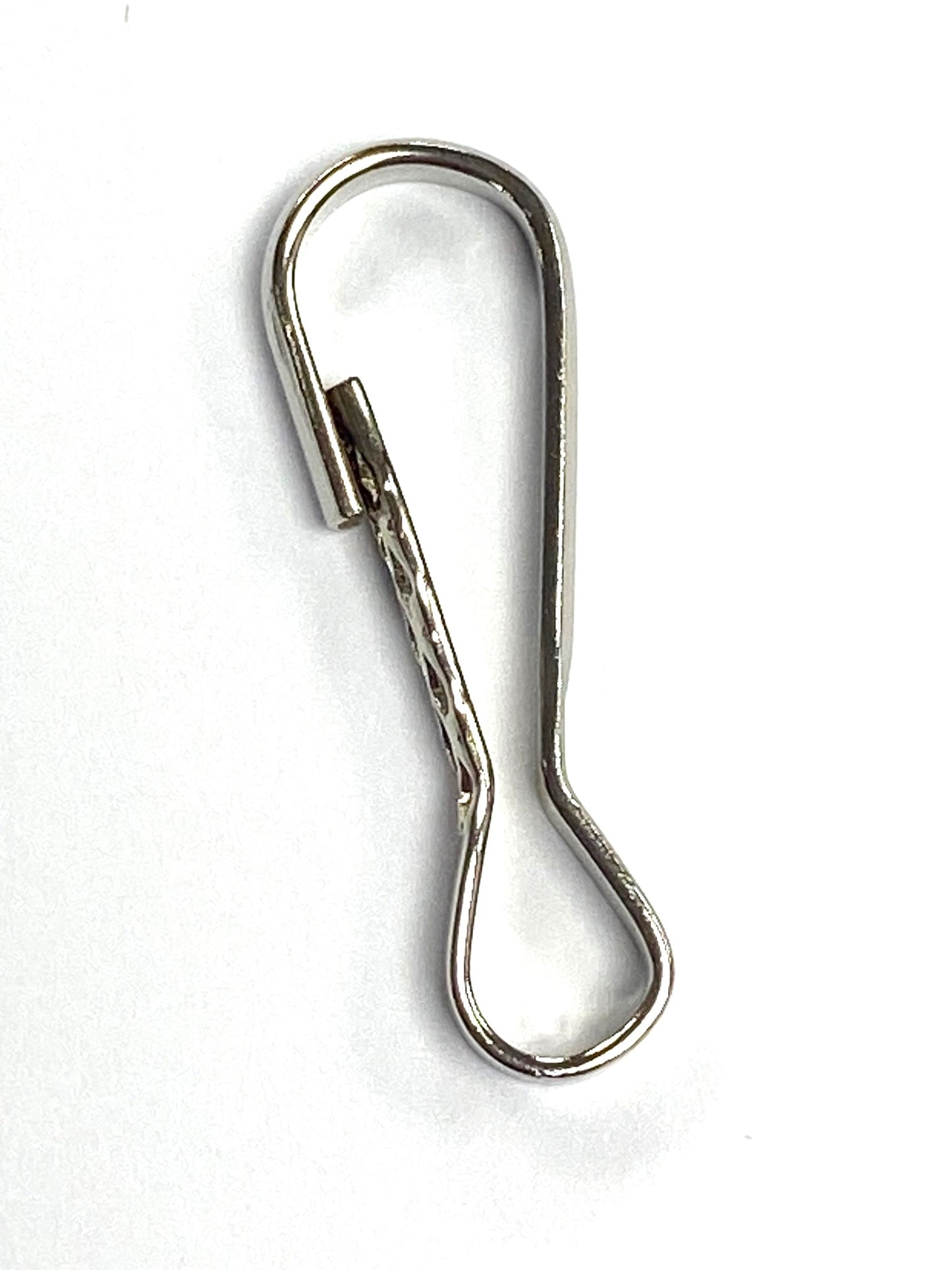 Metal Spring Hook 31mm Silver