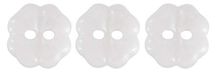 Buttons Flower Pearl 2 Hole