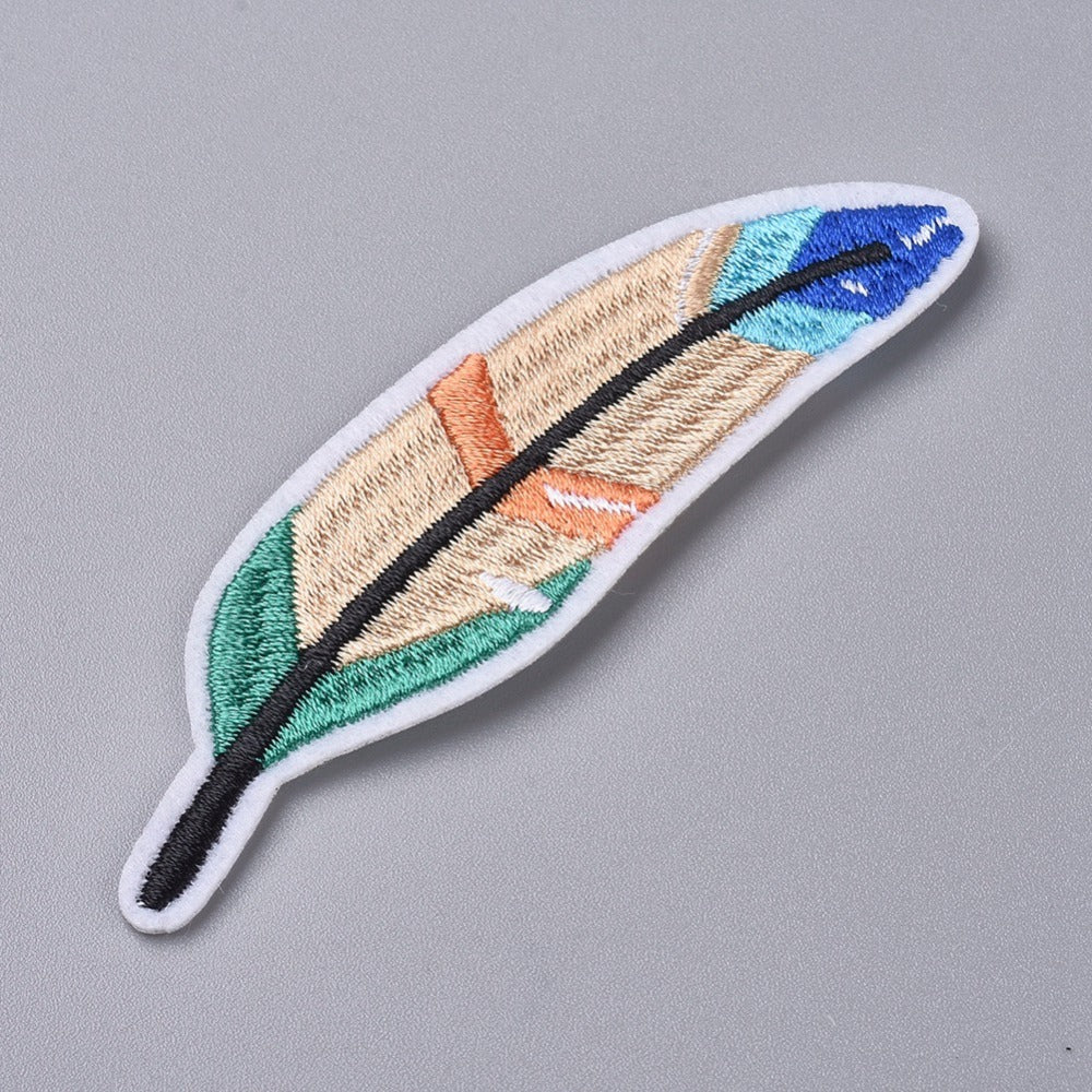 Iron-on Motifs/Patches Feather