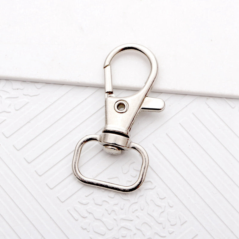 Lobster Claw Type Fastener - Silver