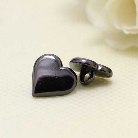 Buttons - Heart Shank 11mm
