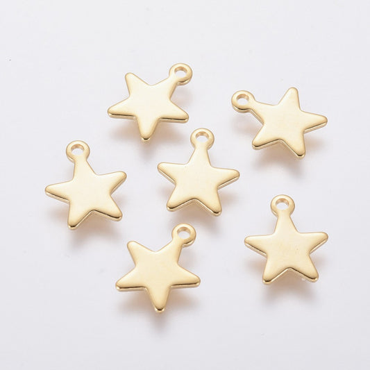 Star Charm - Gold