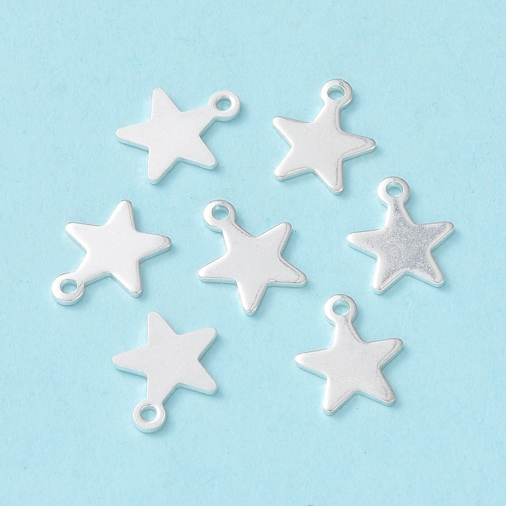 Star Charm - Silver