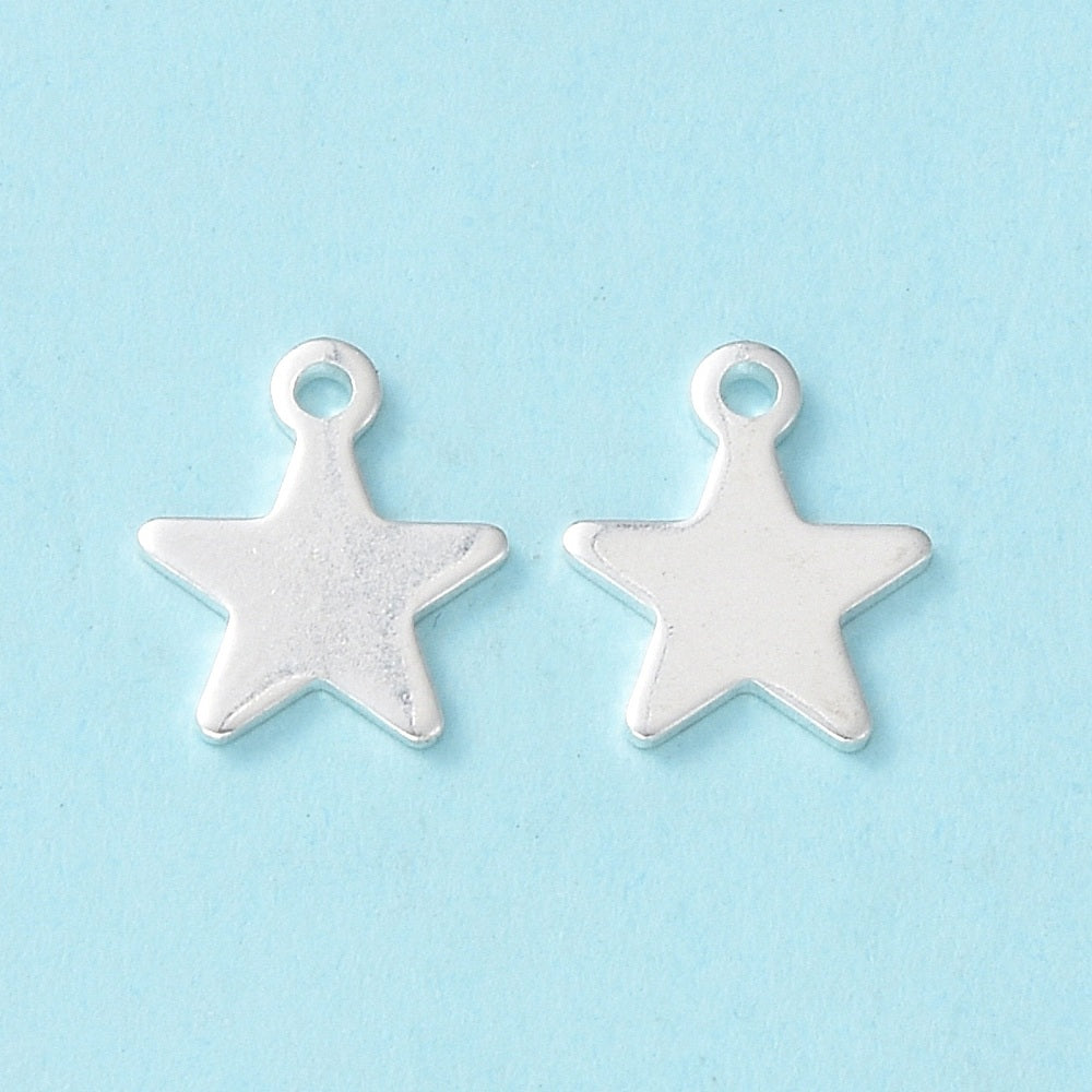 Star Charm - Silver