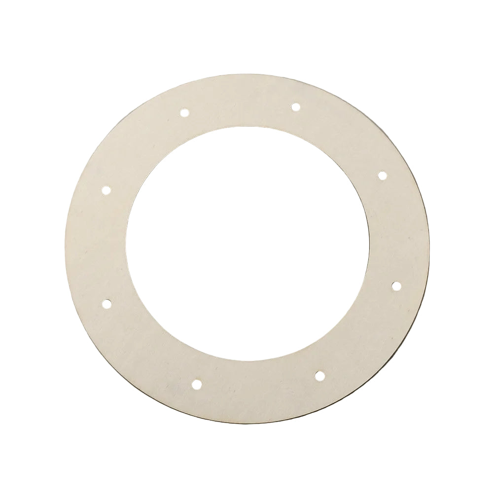 Flat Wooden Wreath