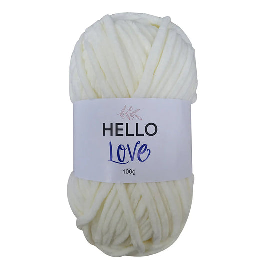 Hello Love Yarn - Ivory - Super Chunky