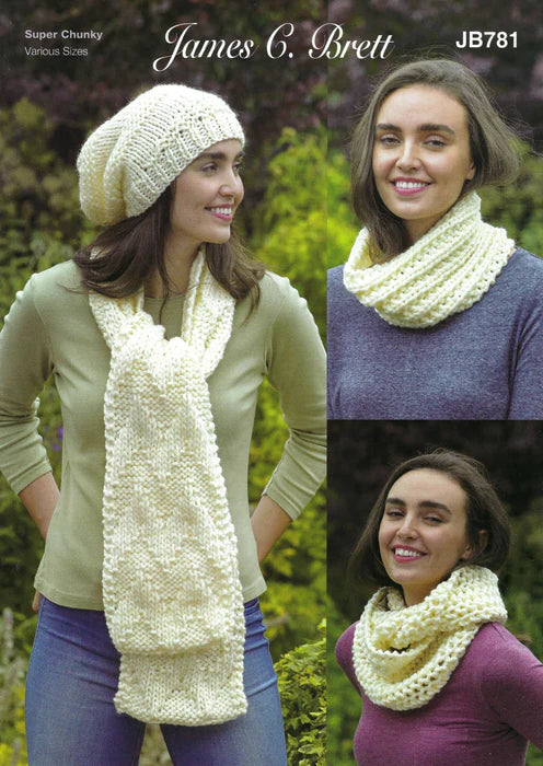 James C Brett JB781 Knitting Pattern
