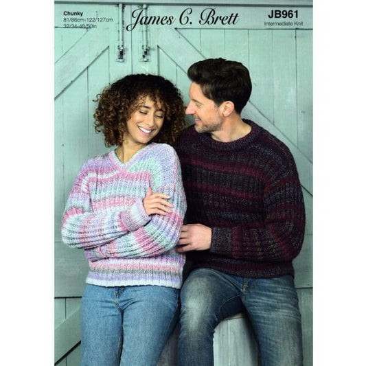 James C Brett JB961 Knitting Pattern