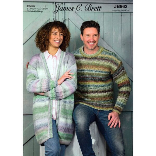 James C Brett JB962 Knitting Pattern