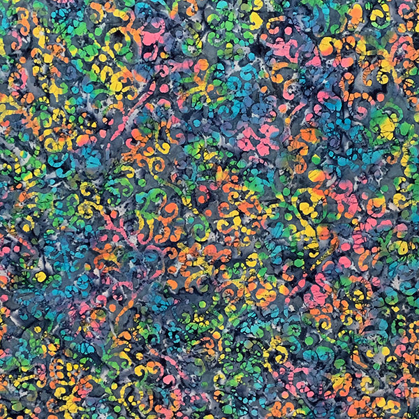 100% Cotton Batik Rainbow