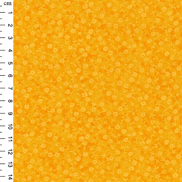100% Cotton Blender - Ditsy Daisy - Gold