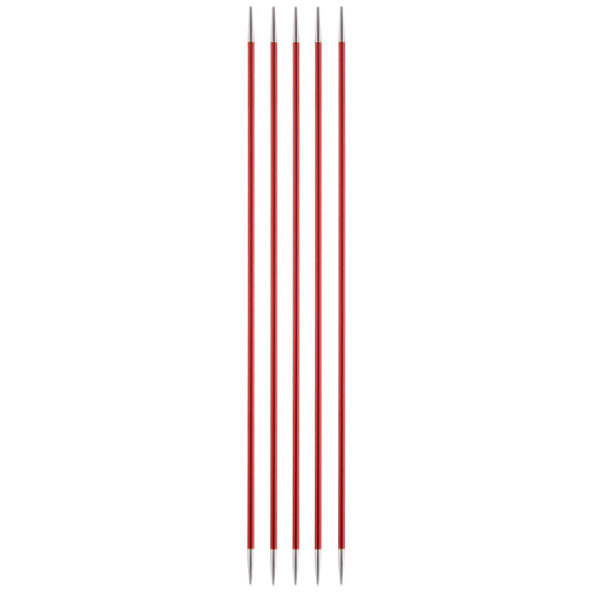 Knit Pro Zing Double-Point Coloured Knitting Needles-Set Of Five 2.50mm
