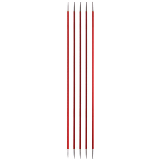 Knit Pro Zing Double-Point Coloured Knitting Needles-Set Of Five 2.5mm