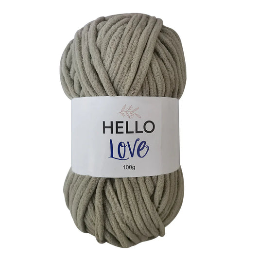 Hello Love Yarn - Misty Grey - Super Chunky