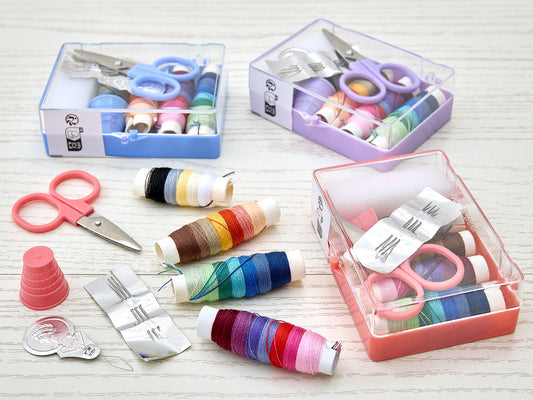 Sewing Kit in Plastic Storage Case