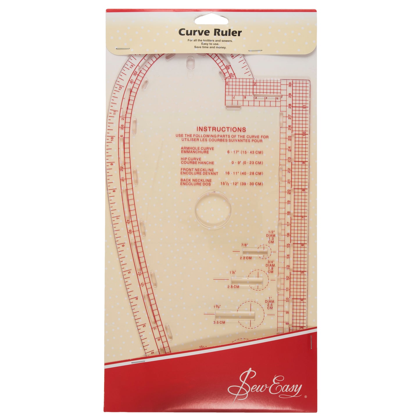 Sew Easy Ruler Curved