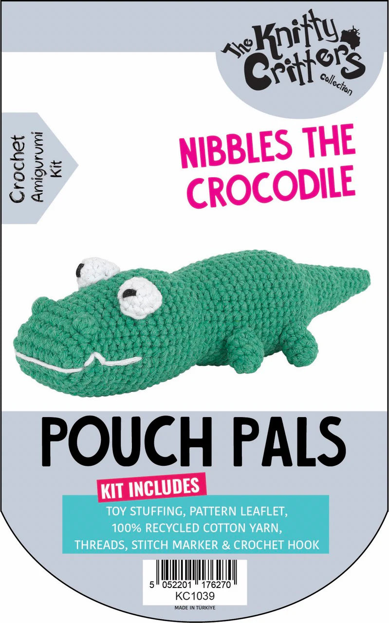 Pouch Pals - Nibbles the Crocodile