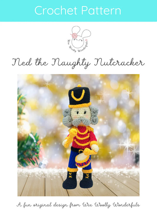 Wee Woolly Wonderfuls - Ned The Naughty Nutcracker
