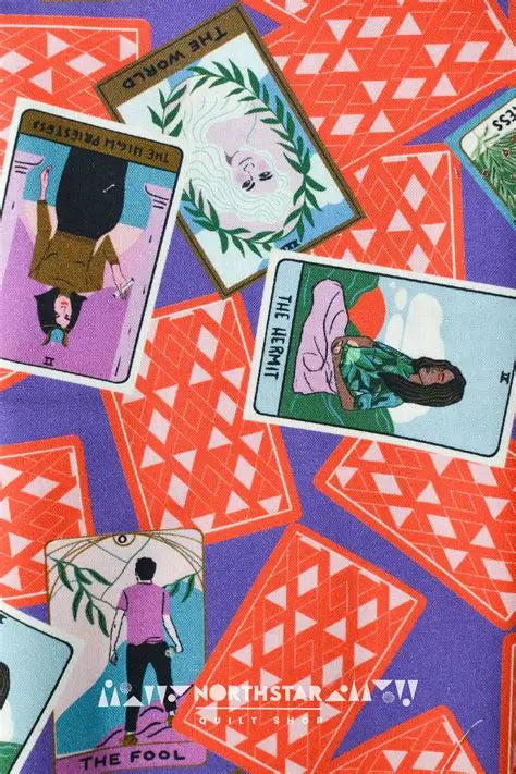 100% Cotton Tarot Cards Secret Life of The Oracle By Tara Reed