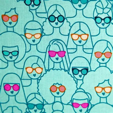 100% Cotton  Poolside too - Ruby Star Society - Lagoon