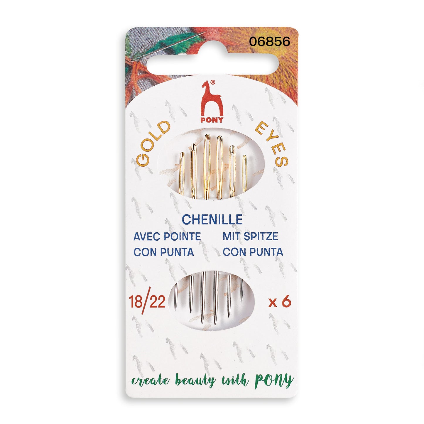 Hand Sewing Needles - Chenille - Large Eye