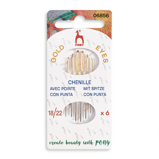 Hand Sewing Needles - Chenille - Large Eye