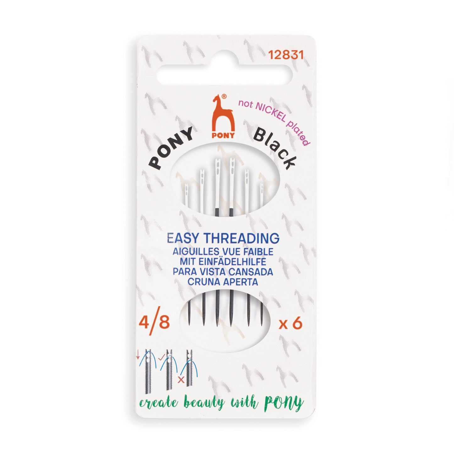 Hand Sewing Needles Easy Threading