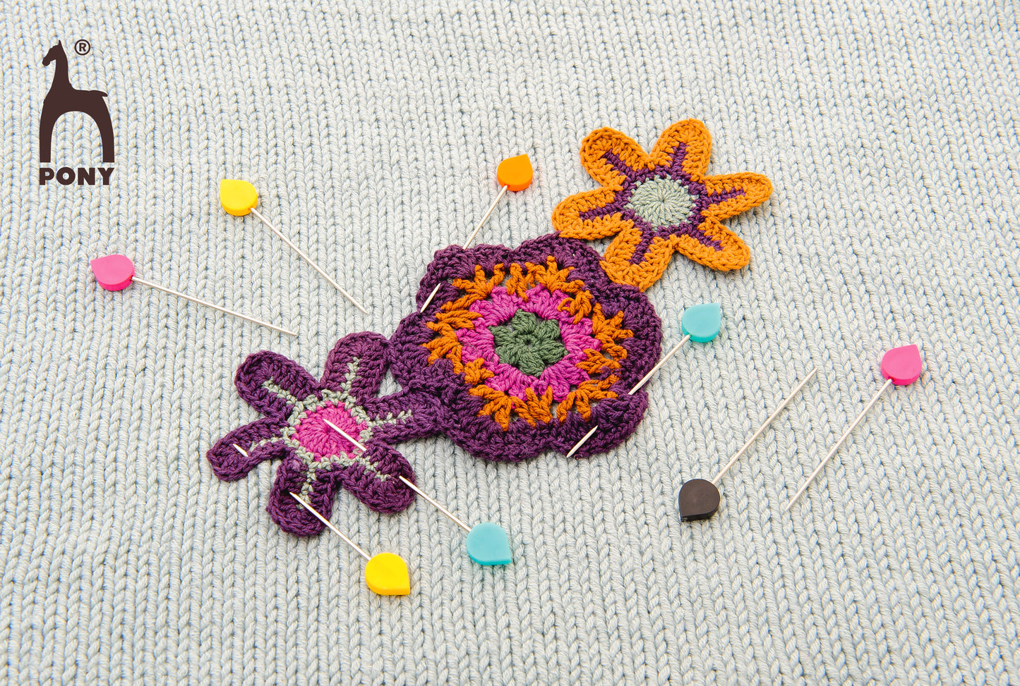 Pony Knitters Marking Pins