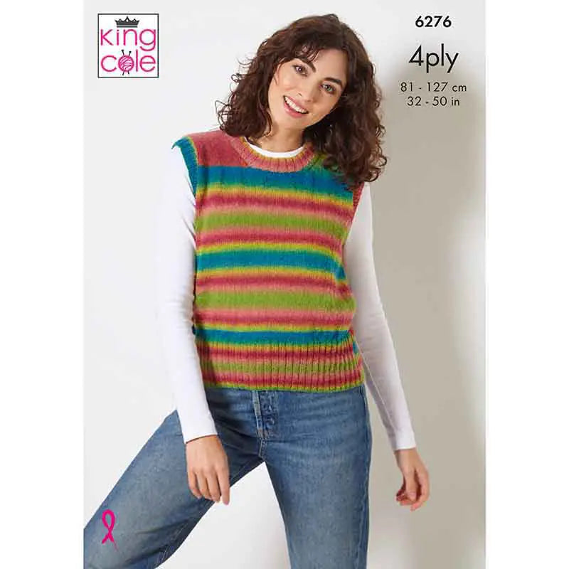 King Cole Crochet Pattern 6276