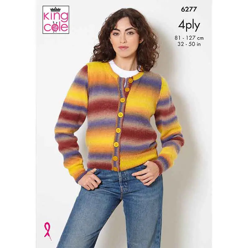 King Cole Knitting Pattern 6277