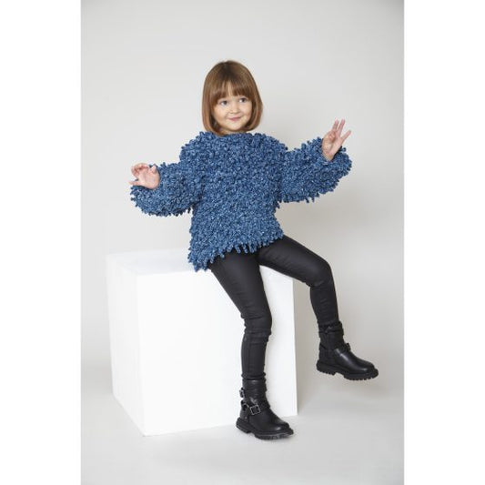 King Cole Knitting Pattern Sweater and Gilet 6312