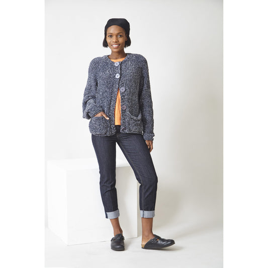 King Cole Knitting Pattern Sweater and Cardigan 6316
