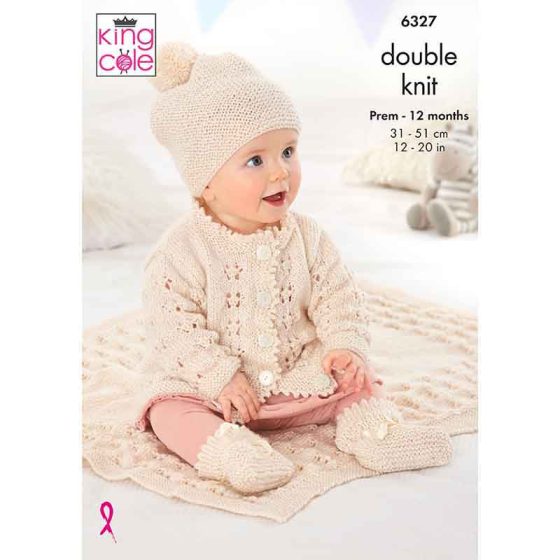 King Cole Knitting Pattern 6327