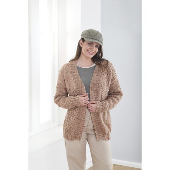 King Cole 6340  Cardigan and Waistcoat -  Aran