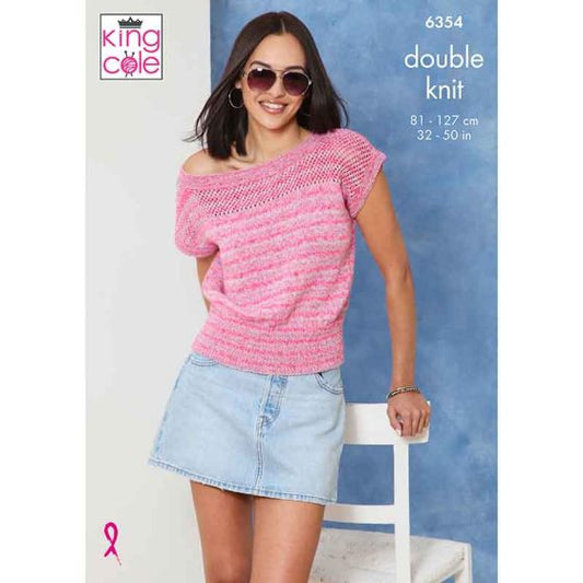 King Cole 6354  Tops - DK
