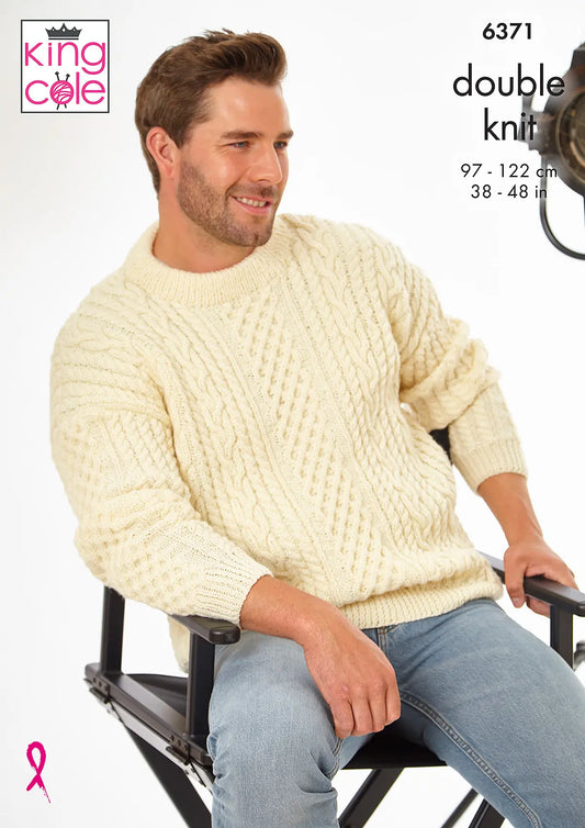 King Cole 6371 Knitting Pattern